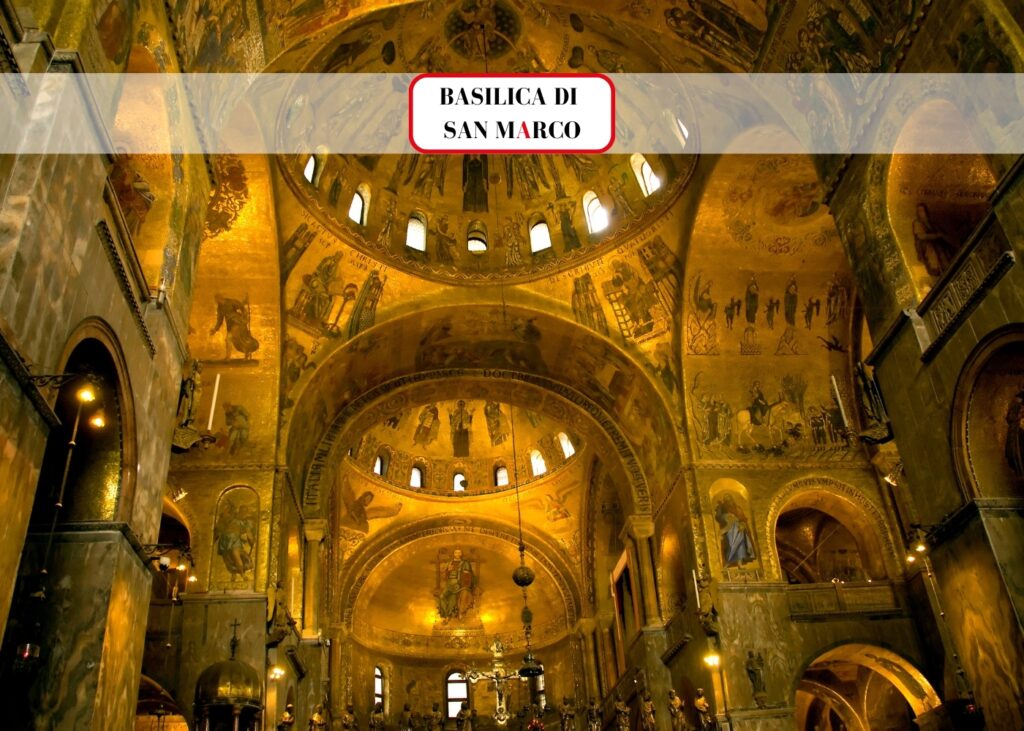 Basilica golden ceiling, Venice