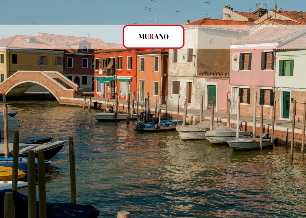 Some houses in Murano Island in the Venetian lagoon