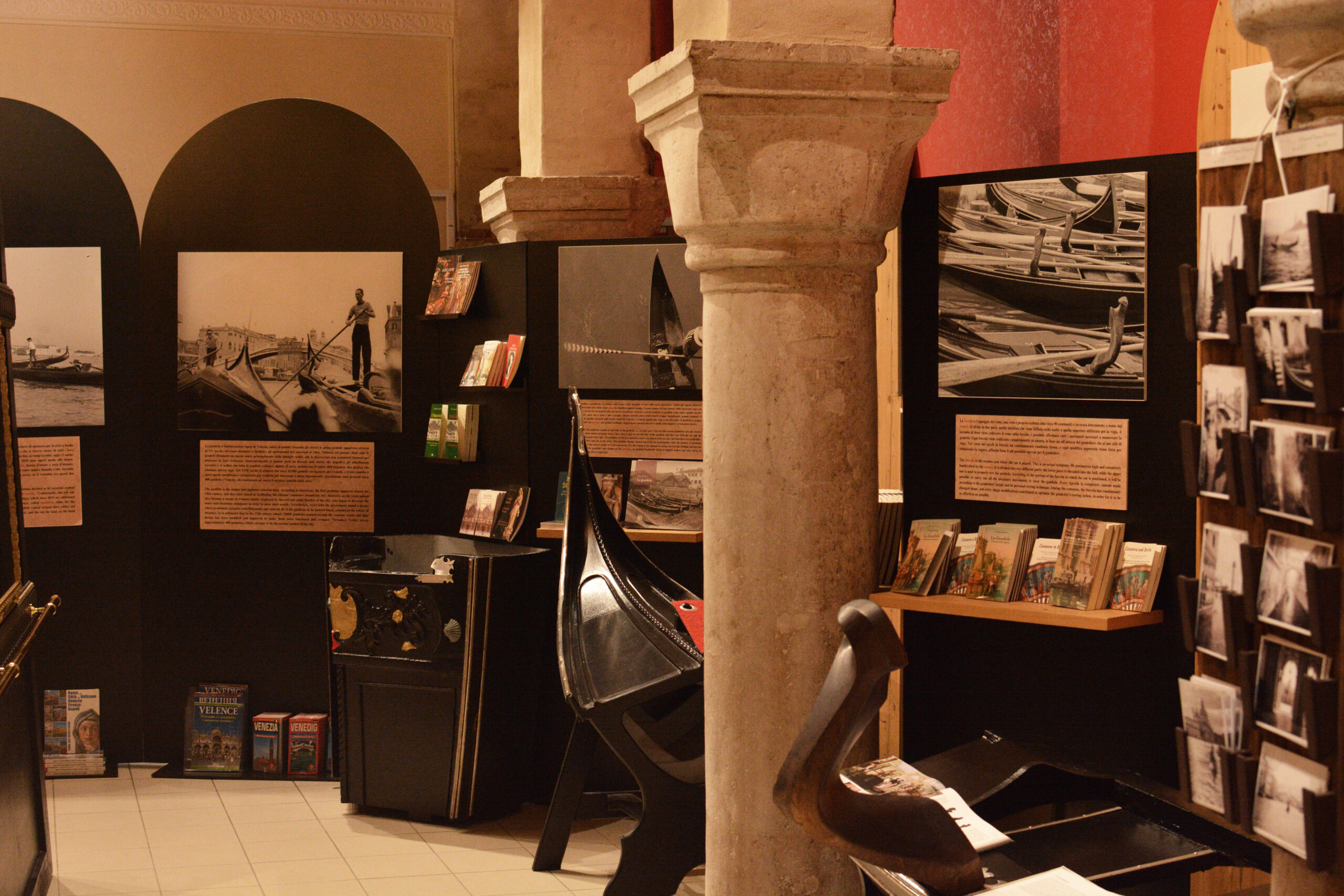 Gondola Gallery located in St. Mark's Square, Venice